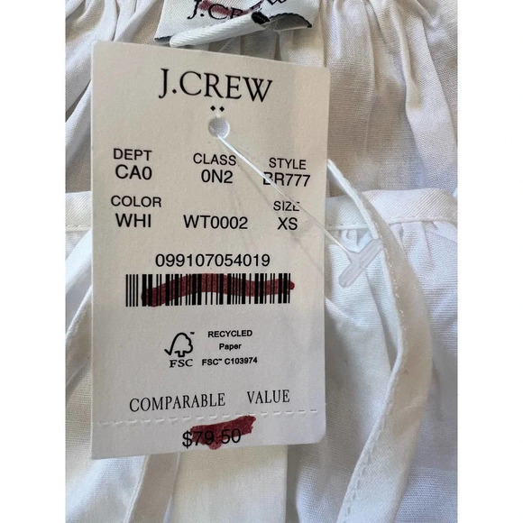 J crew button front top - Picture 5 of 8